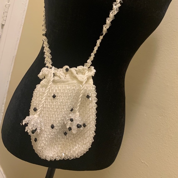 Vintage Handbags - Crystal Beaded Mini Bag